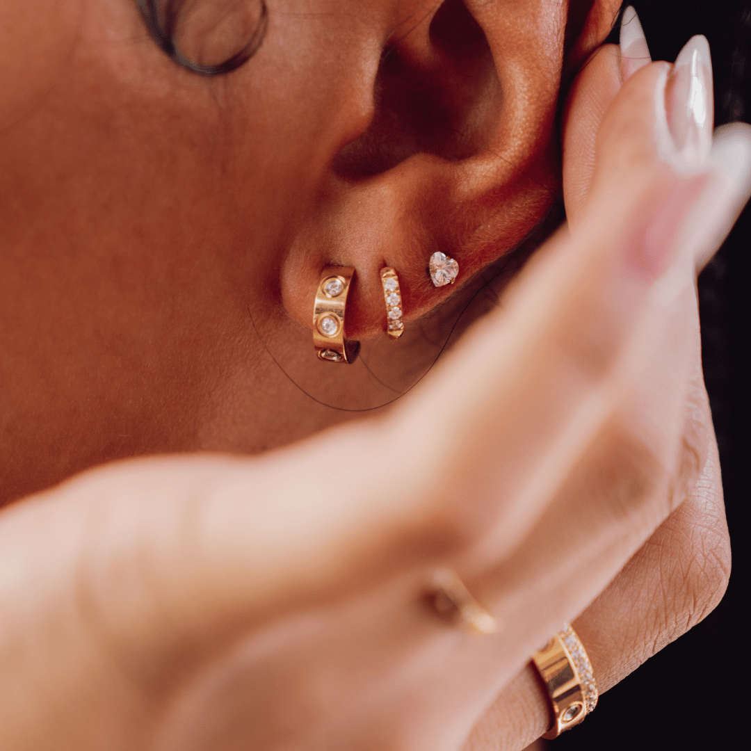 Herz Diamond Ohrstecker