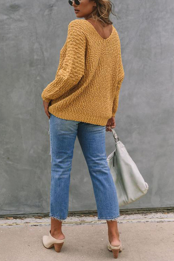 Yara™ | Eleganter Off-Shoulder Pullover