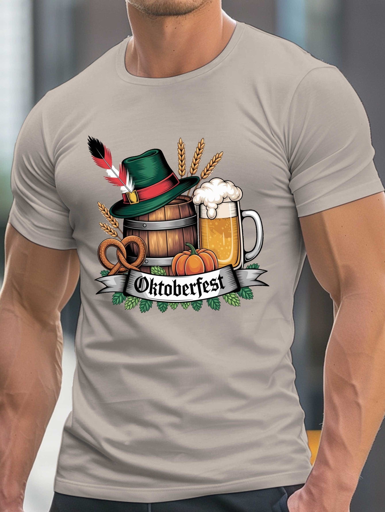 Oktoberfest T-Shirt – Traditionelles Design (6 Farben)