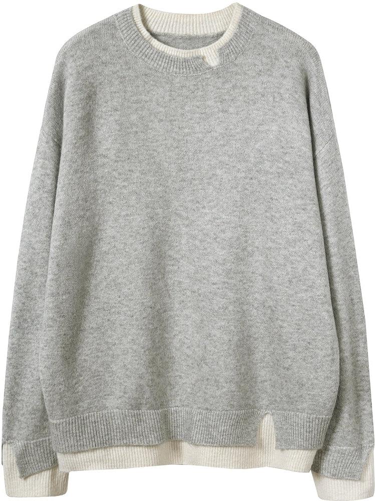 Kaia™ | Stilvoller Farbblock-Pullover