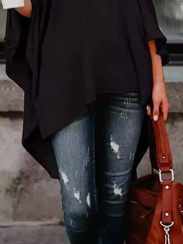 Blair™ | Elegantes Hochkragen-Top
