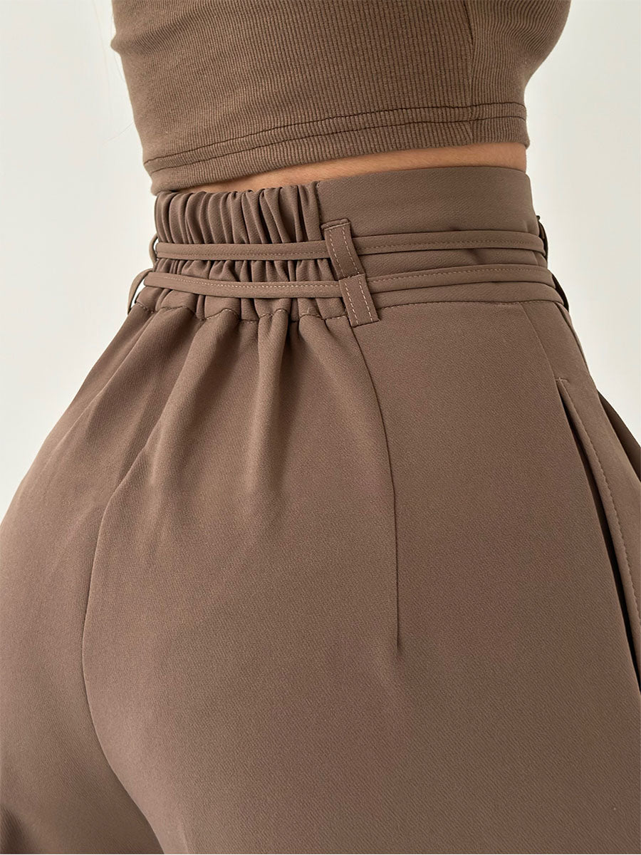 Camilla™ | Hochtaillierte Weite Hose