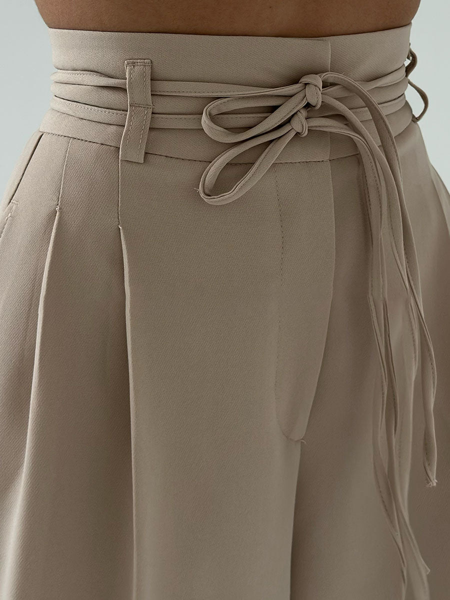 Camilla™ | Hochtaillierte Weite Hose