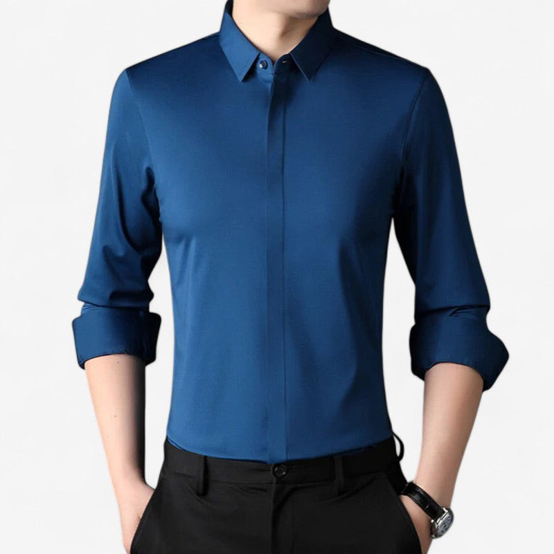 Pietro™ | Elastische, knitterfreie Herrenhemd