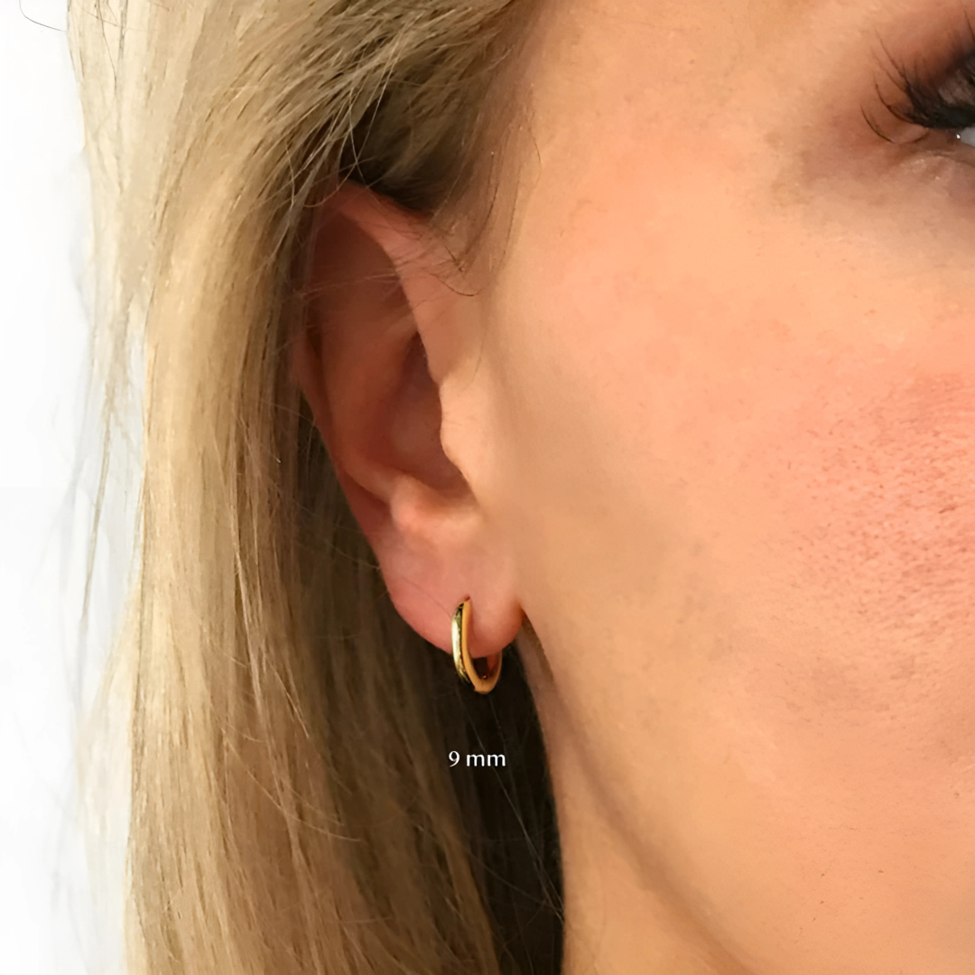 RHEA KLASSISCHE HOOPS – S925 SILBER