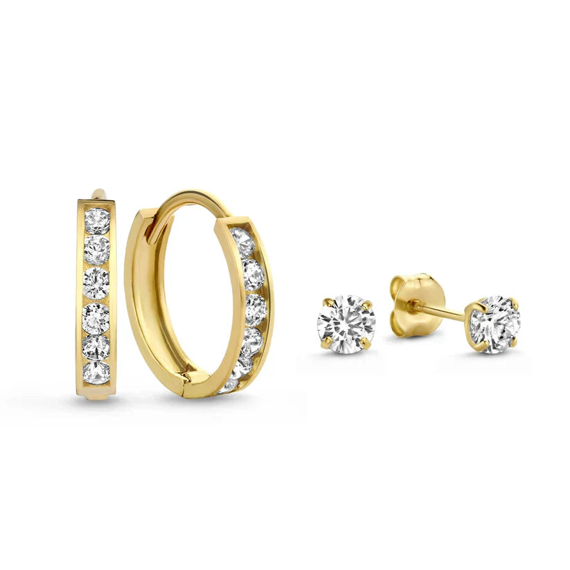 Dara Brillane Ohrringe Set