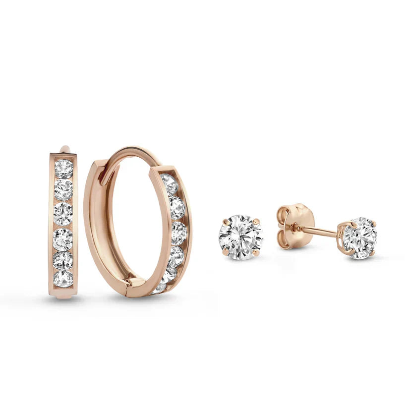 Dara Brillane Ohrringe Set