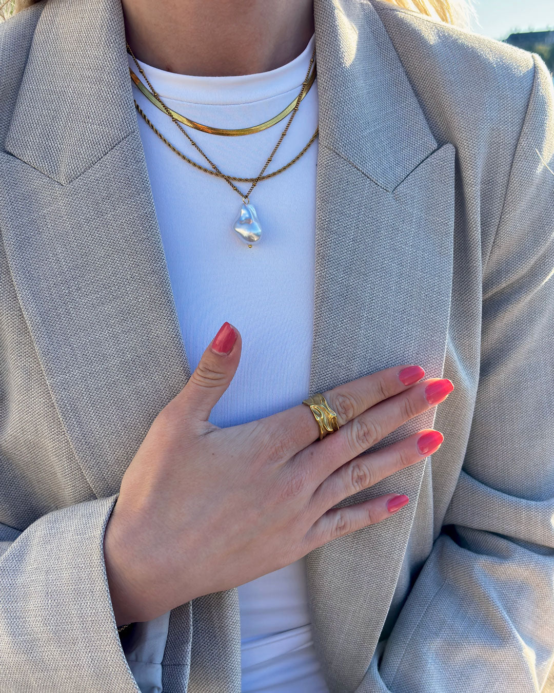 Rosa Big Ring