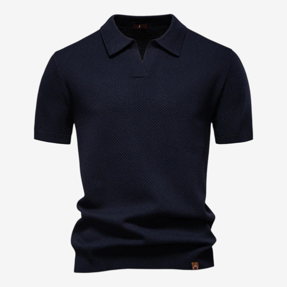 Ulrich – Strukturiertes Polo-Shirt