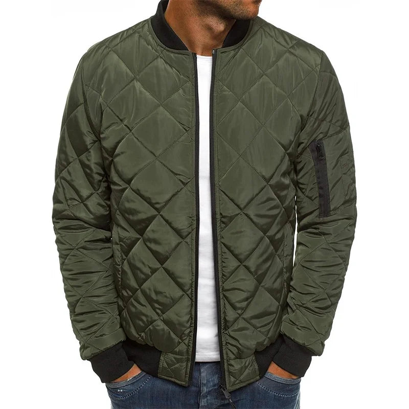 Colby | PREMIUM QUALITÄT FREIZEITJACKE MIT DIAMANTMUSTER