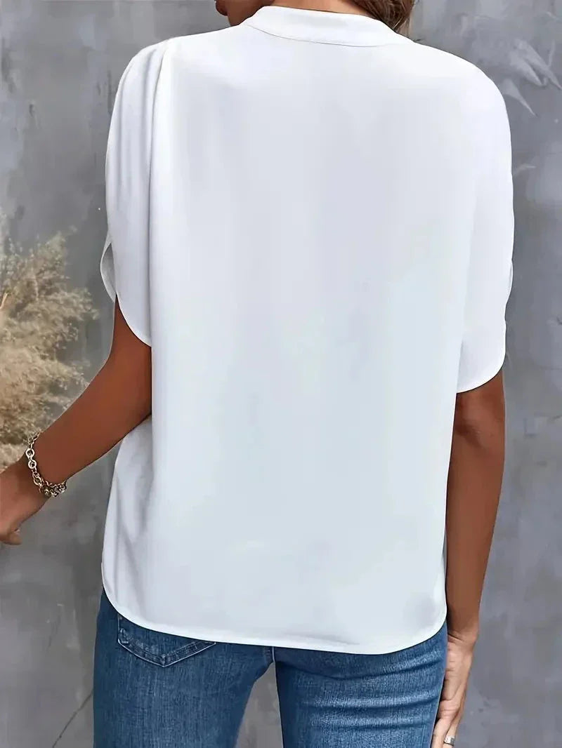 Inesa™ | V-Ausschnitt Bluse 1+1 GRATIS