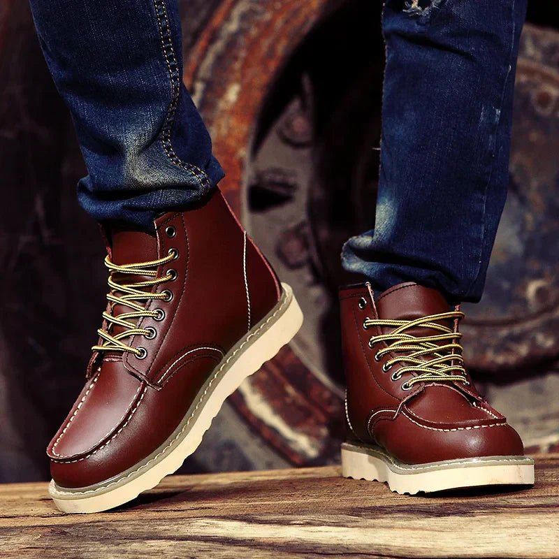 Muller™ – Retro Echtleder Stiefel