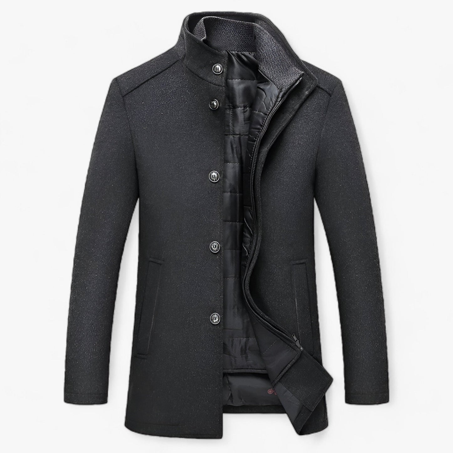 Alex | Lässiger Wolltrenchcoat