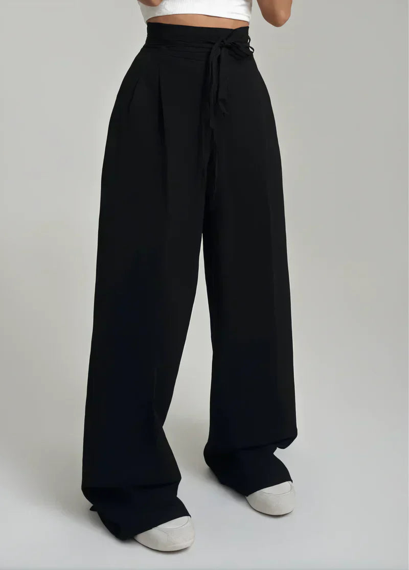 Camilla™ | Hochtaillierte Weite Hose