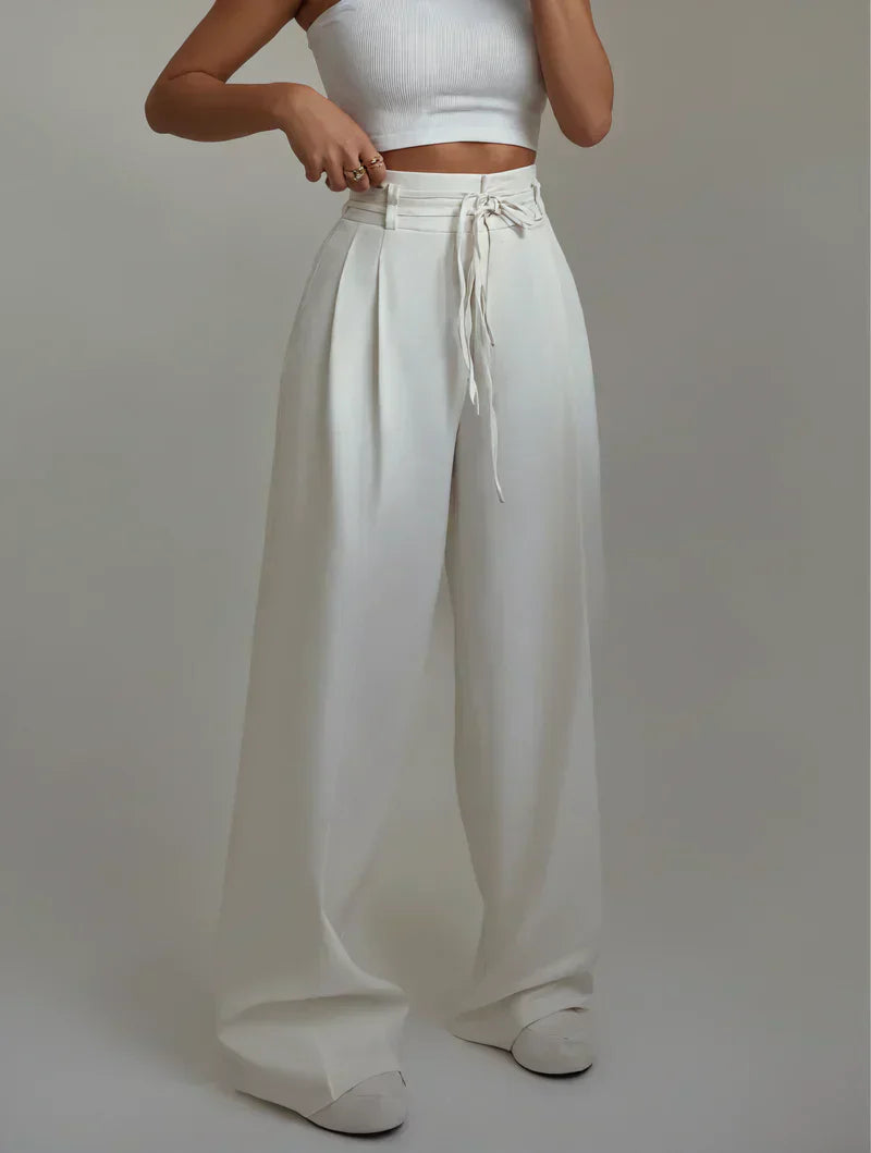 Camilla™ | Hochtaillierte Weite Hose