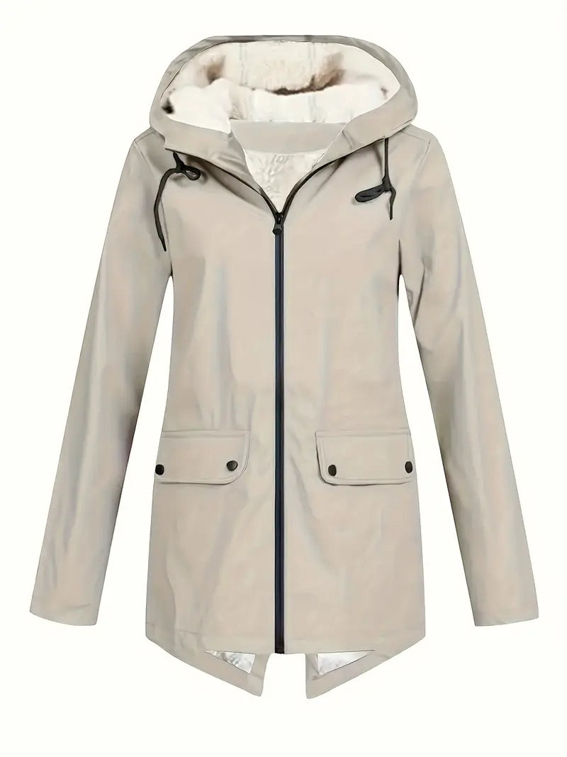 Aurora Luxe Parka – Damenjacke mit warmer Fellfütterung
