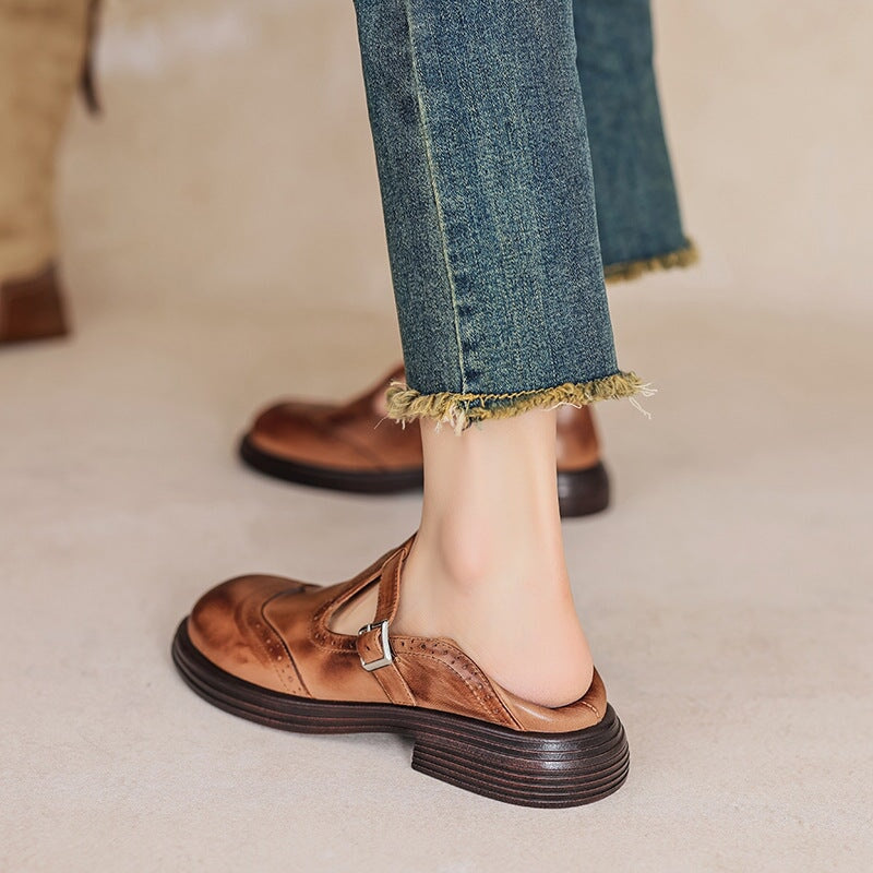 Elva | Elegante Mary Janes aus Leder