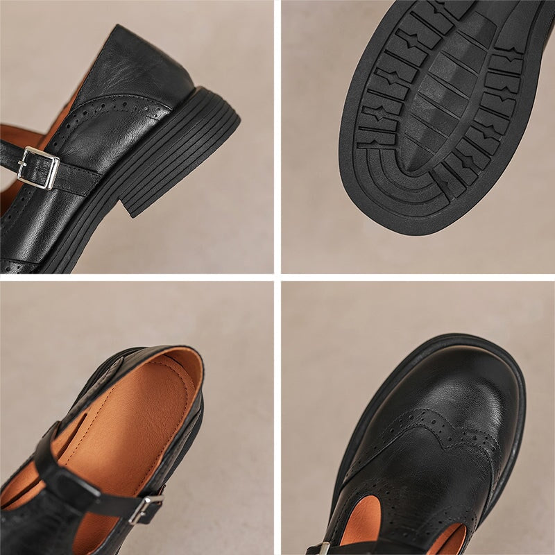 Elva | Elegante Mary Janes aus Leder