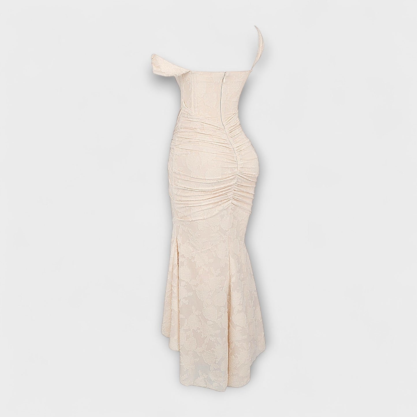 Renske - Langes Kleid mit Eleganten und Raffinierten Korsett