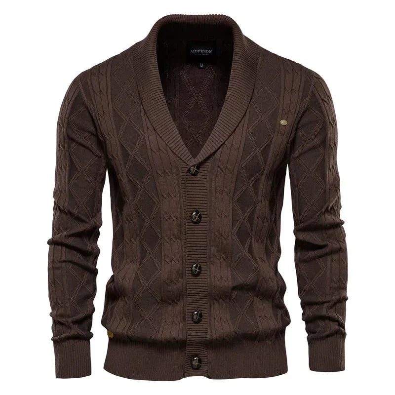 Olivier | Herren Cardigan mit Knöpfen