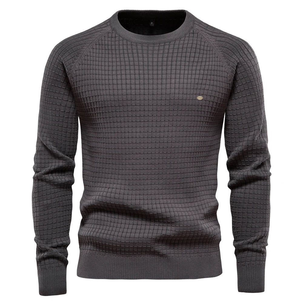 Vincent | Herrenpullover mit Rautenmuster