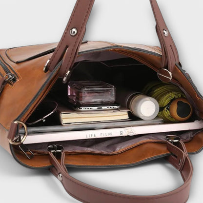 Kronenberg. - Elegante Ledertasche