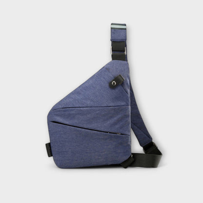 Kronenberg. - Anti-Diebstahl-Schultertasche