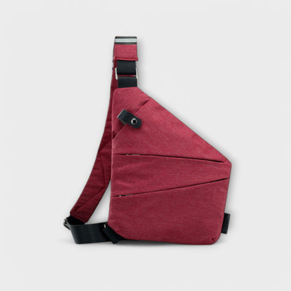 Kronenberg. - Anti-Diebstahl-Schultertasche