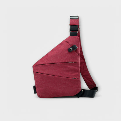 Kronenberg. - Anti-Diebstahl-Schultertasche
