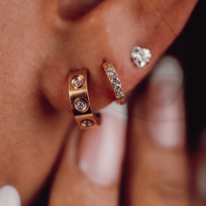 Petite Zirconia Ohrringe