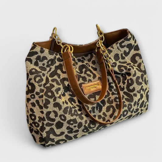 Kronenberg. - Leopard Canvas Tote