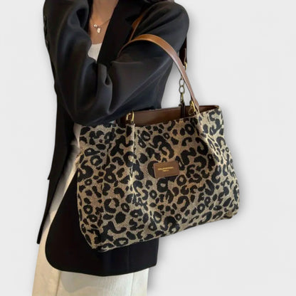 Kronenberg. - Leopard Canvas Tote