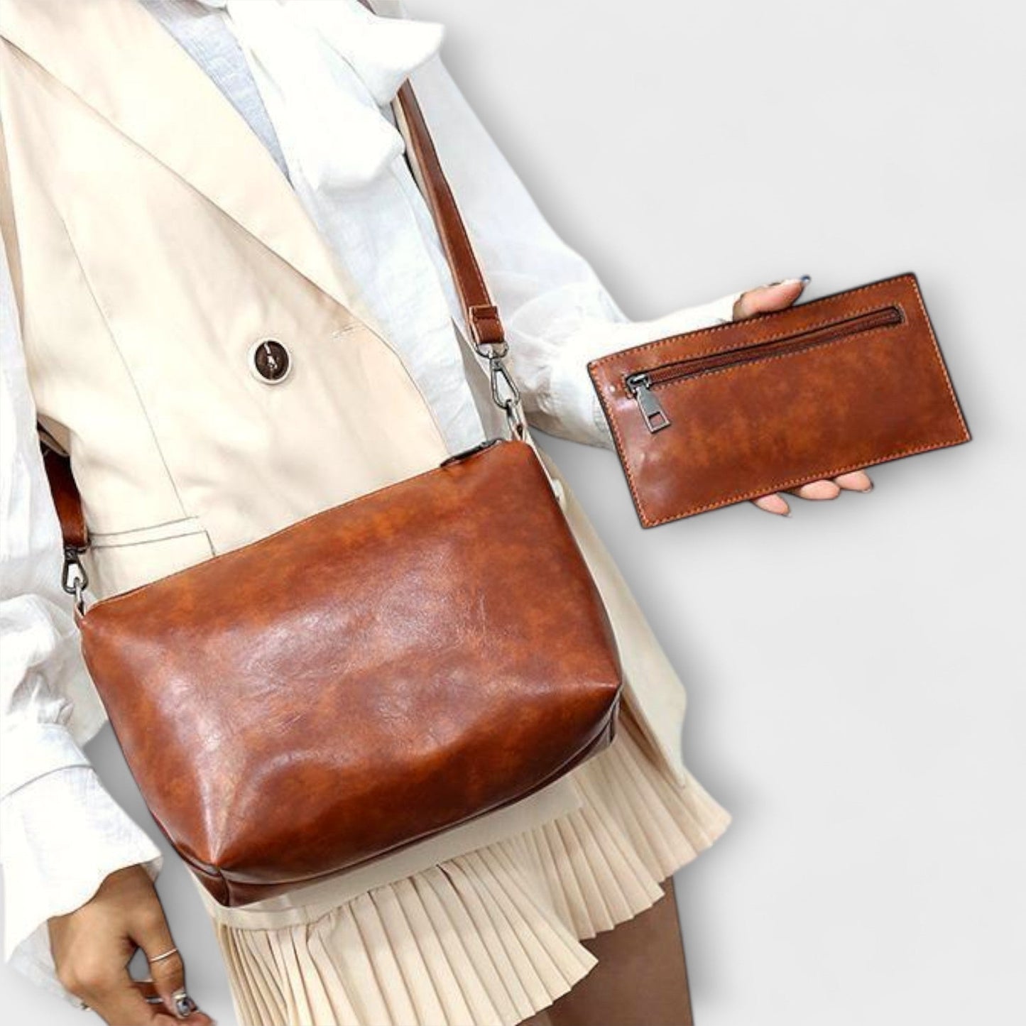 Kronenberg. - 4-teiliges Vintage-Taschen-Set