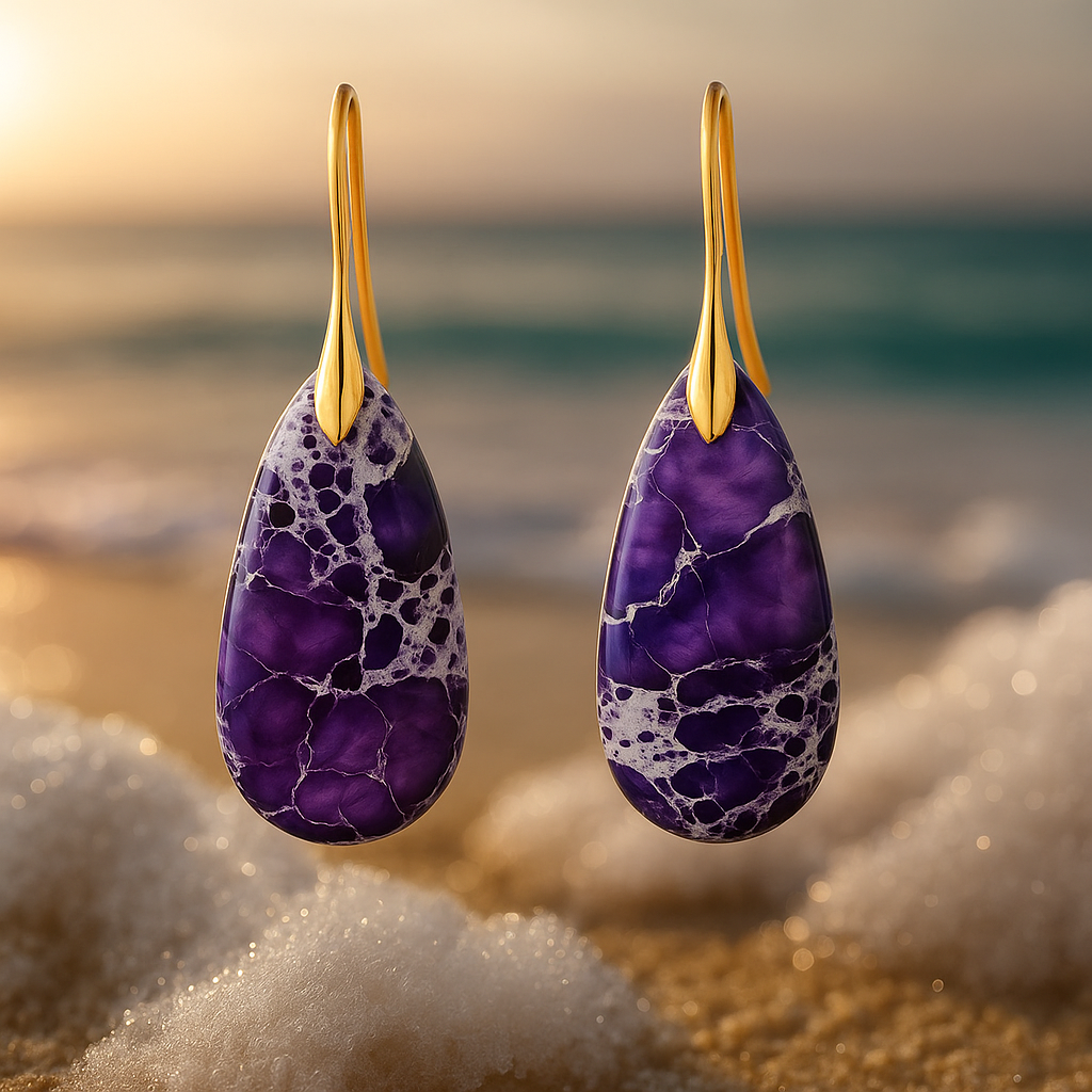 Elvirea | Lila Sunset Earrings