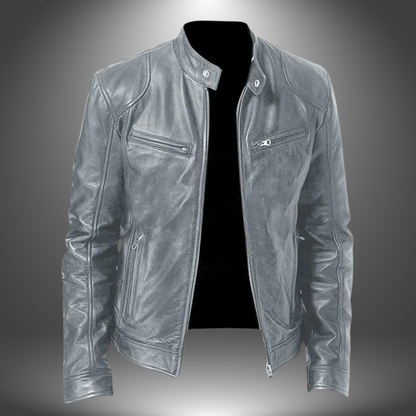 Thomas™ | Handgefertigte Lederjacke