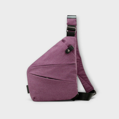 Kronenberg. - Anti-Diebstahl-Schultertasche
