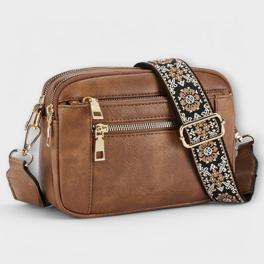 Kronenberg. - Crossbody Tasche aus veganem Leder