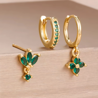 SUNPETAL OHRRINGSET
