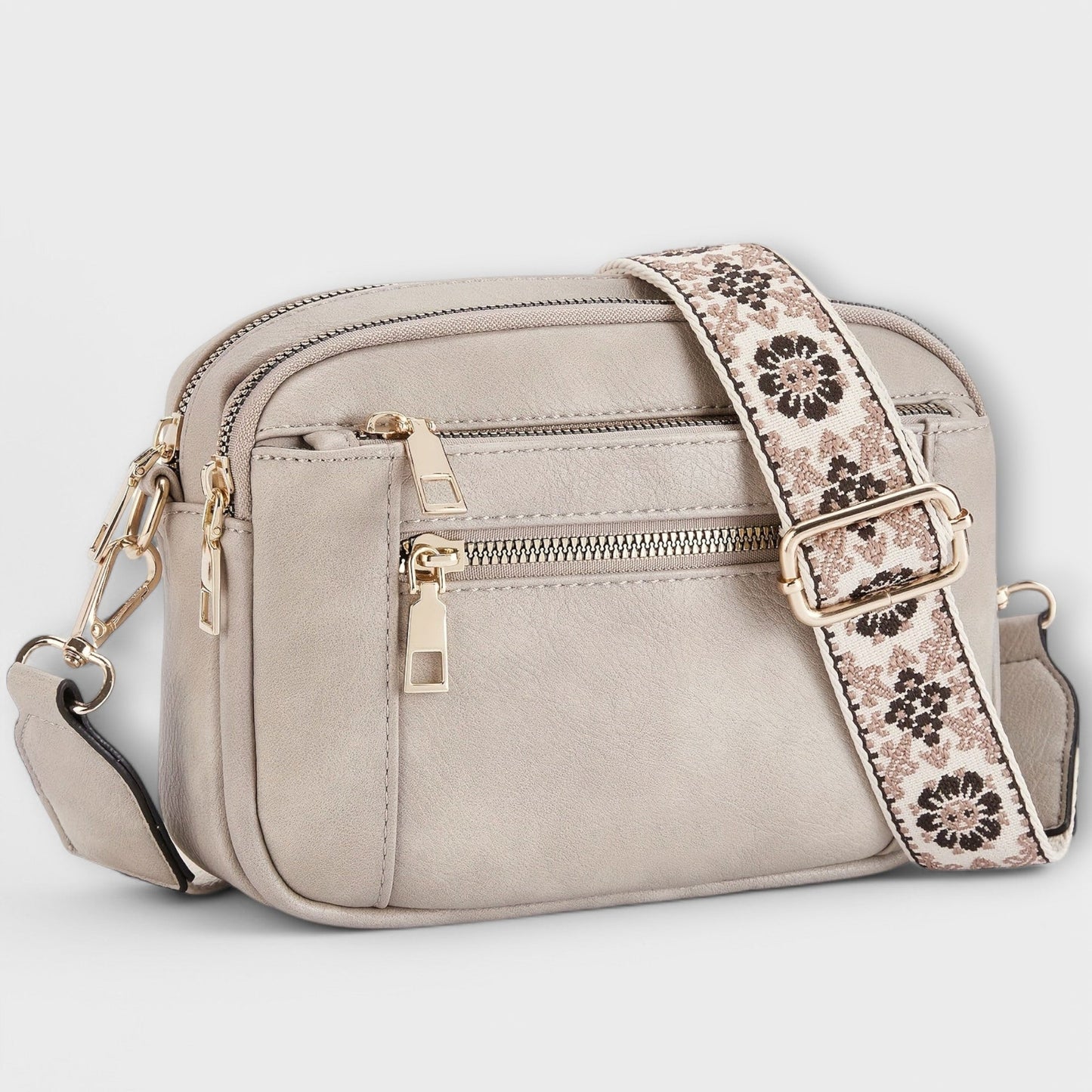 Kronenberg. - Crossbody Tasche aus veganem Leder