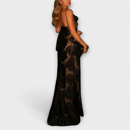 Sara - Florales Maxikleid