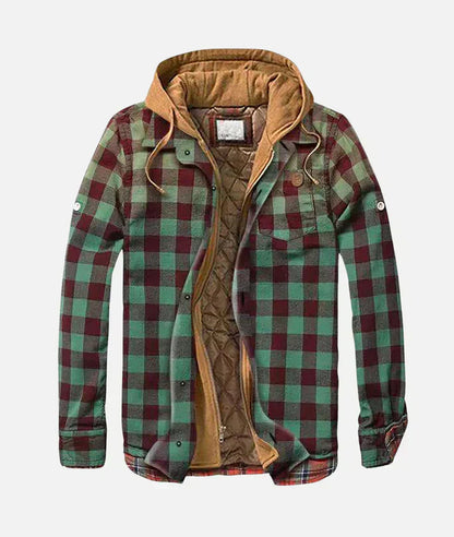 Andrea™ | Stylische Patchwork Karo Jacke