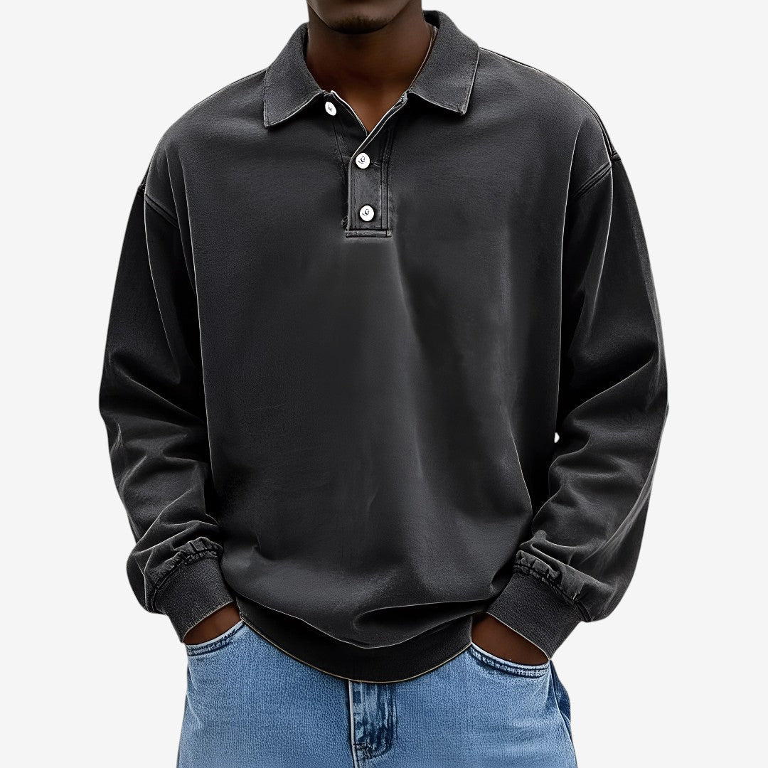 Leo™ | Vintage Langarmhemd