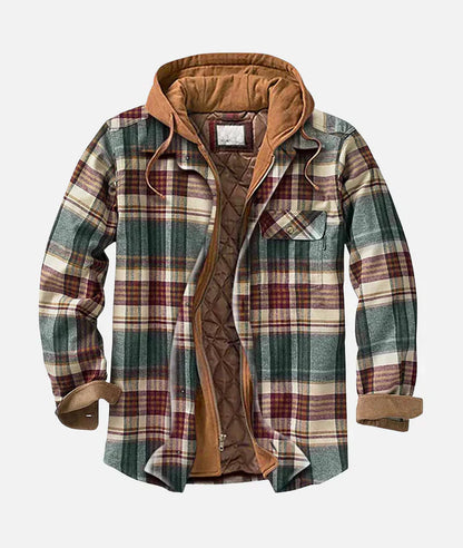 Andrea™ | Stylische Patchwork Karo Jacke