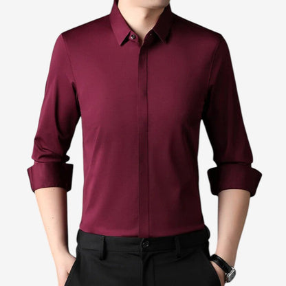Pietro™ | Elastische, knitterfreie Herrenhemd