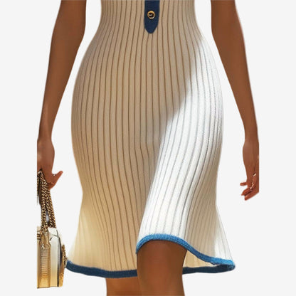 Élara™ Midi mit Kontrastdetails
