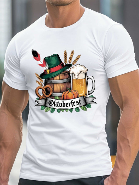 Oktoberfest T-Shirt – Traditionelles Design (6 Farben)