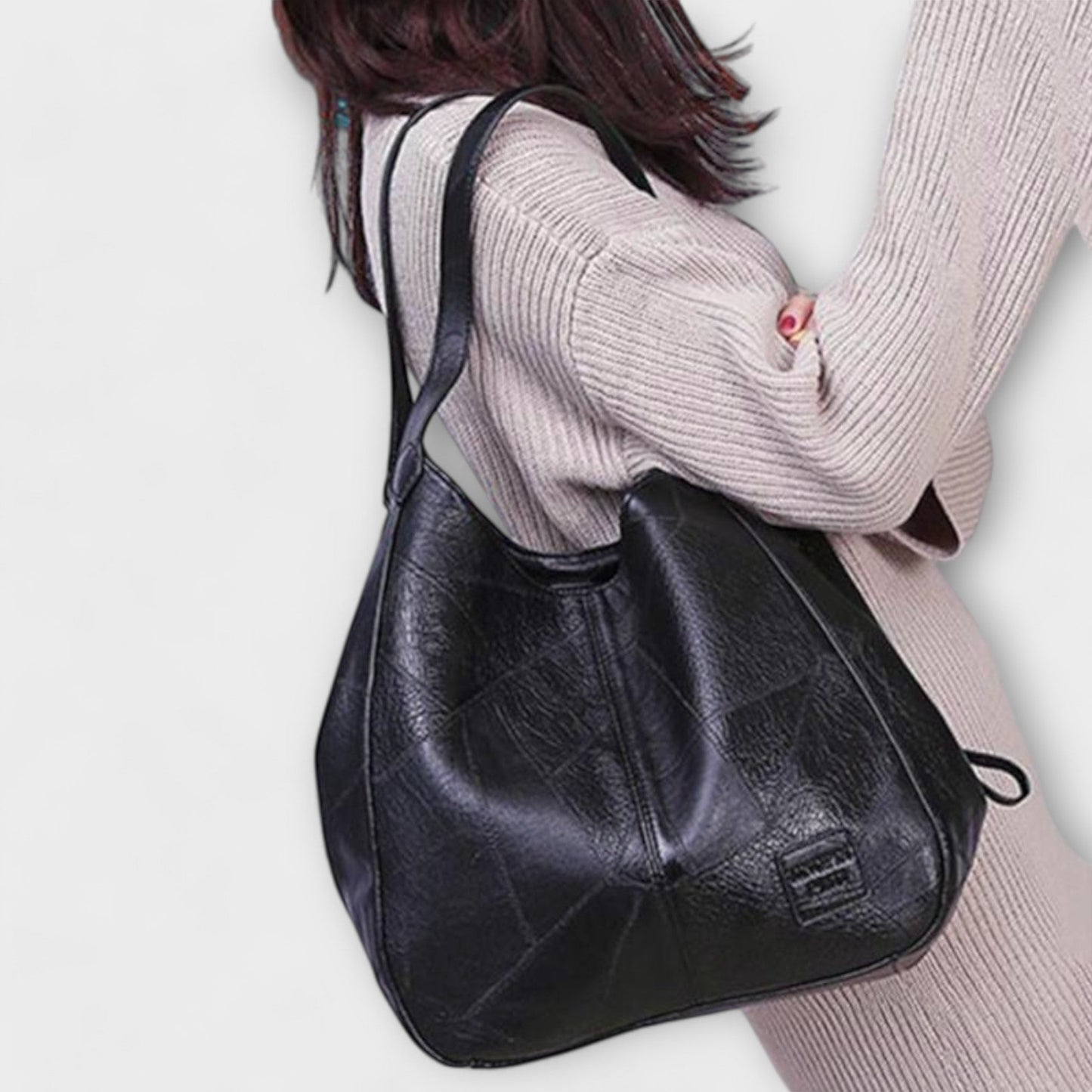 Kronenberg. - Vintage-Ledertasche