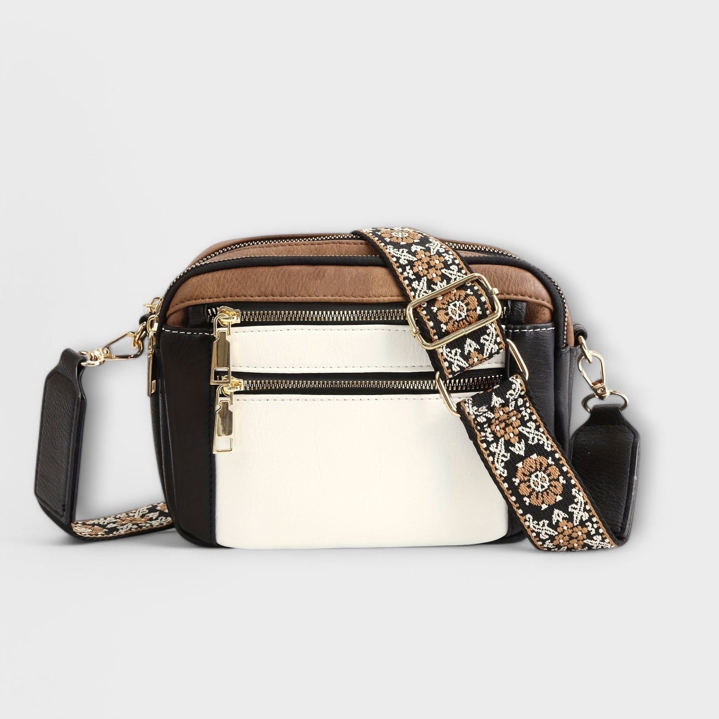 Kronenberg. - Crossbody Tasche aus veganem Leder