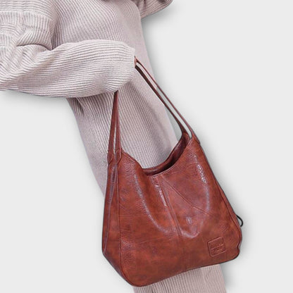 Kronenberg. - Vintage-Ledertasche