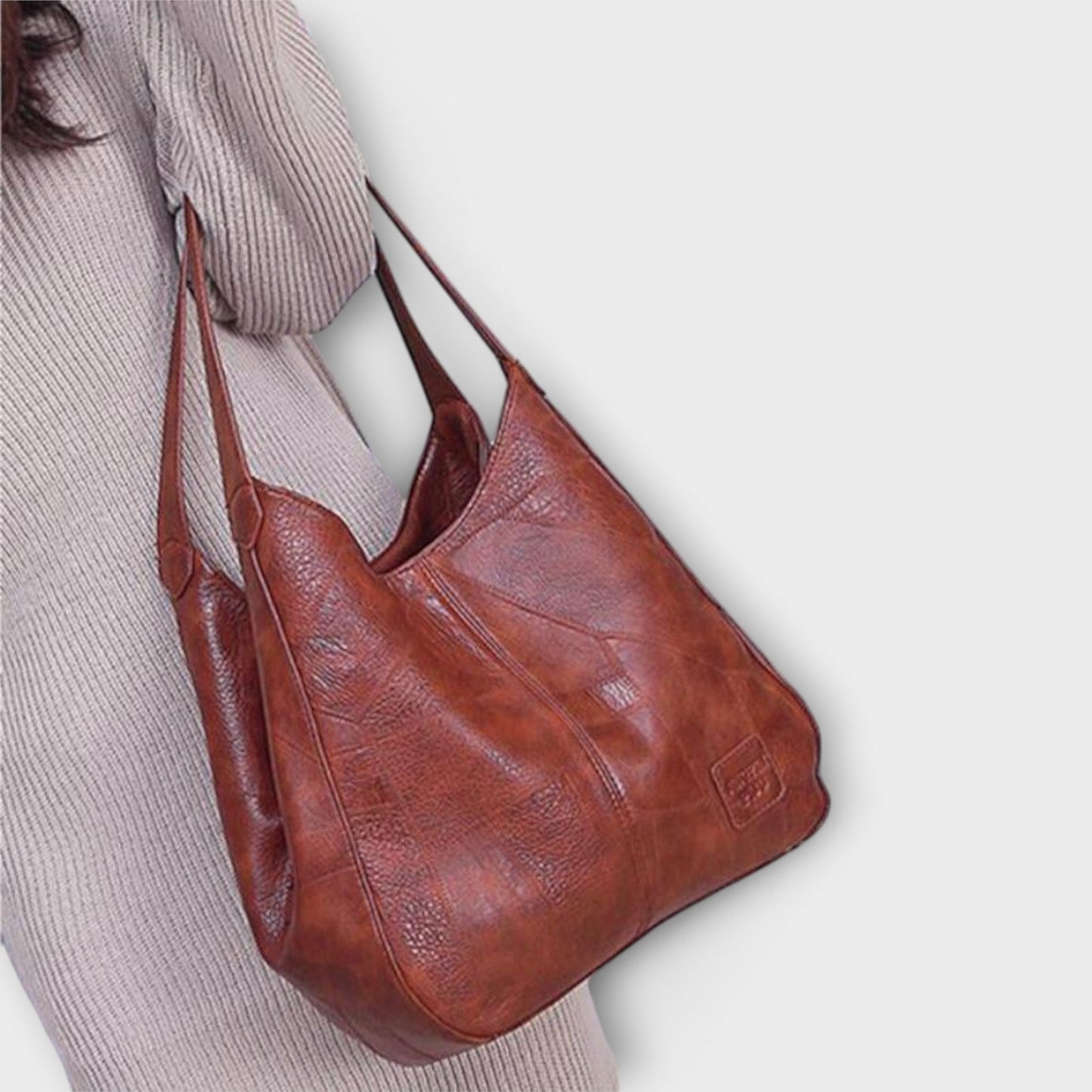Kronenberg. - Vintage-Ledertasche